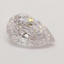 Farebný diamant slza, faint ružový, 0,31ct, GIA