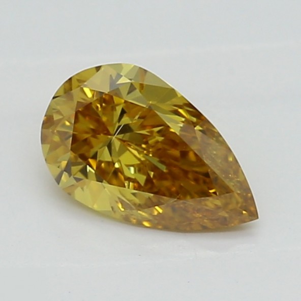 Prírodný farebný diamant s GIA certifikatom slza fancy deep tmavo žlto oranžový 0.31 ct SI2 1842160181_O8