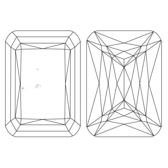 Inkluzie a cistota v prirodnom farebnom diamante emerald fancy žltý 2.15 ct VS2 8829590708_Y5