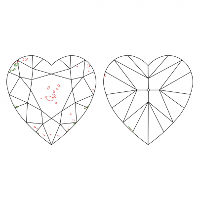 Prírodný farebný diamant s GIA certifikatom srdce fancy žltý 4.01 ct SI2 3830860253_Y5 2