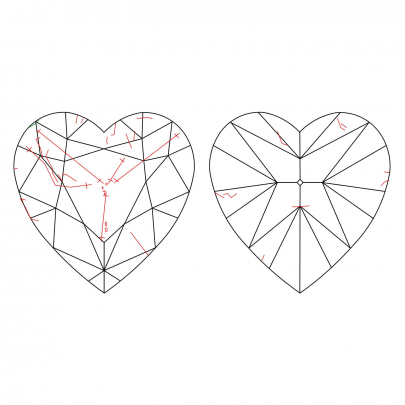 Prírodný farebný diamant s GIA certifikatom srdce fancy light žltý 3.22 ct SI2 1828190420_Y4 2