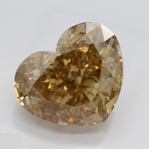Prírodný farebný diamant s GIA certifikatom srdce fancy dark tmavo žltkasto hnedý 3.57 ct SI2 8828440098_T9