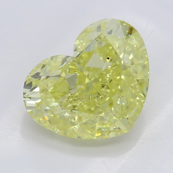 Prírodný farebný diamant s GIA certifikatom srdce fancy intense žltý 2.01 ct SI1 2851960182_Y6