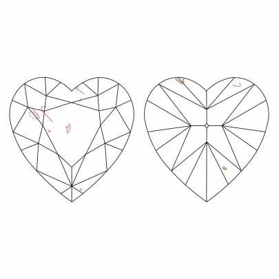 Prírodný farebný diamant s GIA certifikatom srdce fancy intense žltý 2.20 ct SI1 2829090352_Y6 2