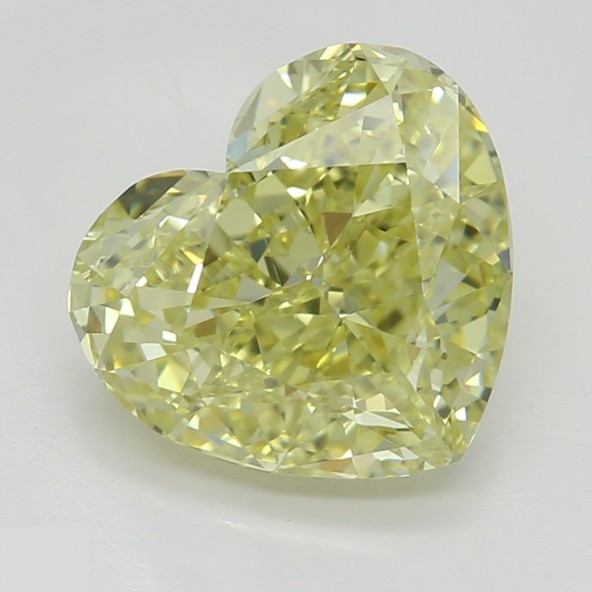 Prírodný farebný diamant s GIA certifikatom srdce fancy žltý 1.60 ct VS2 5851900045_Y5