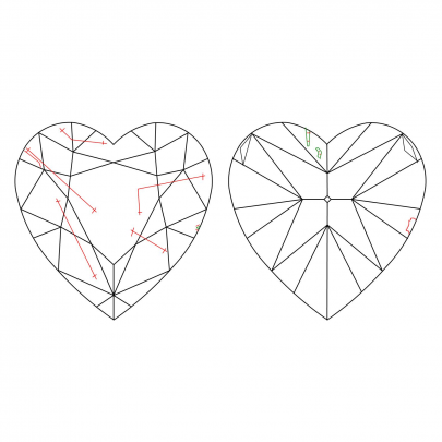 Prírodný farebný diamant s GIA certifikatom srdce fancy žltý 1.00 ct SI1 7830960747_Y5 2