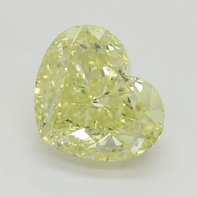 Prírodný farebný diamant s GIA certifikatom srdce fancy light žltý 1.02 ct SI2 1851560071_Y4