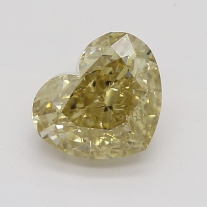 Prírodný farebný diamant s GIA certifikatom srdce fancy s nahnedlo žltou farbou 0.57 ct SI2 4827590224_Y5