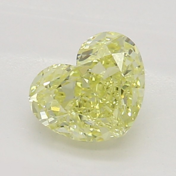 Prírodný farebný diamant s GIA certifikatom srdce fancy žltý 0.32 ct SI1 1831150380_Y5