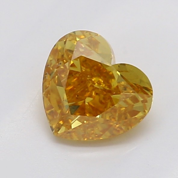 Prírodný farebný diamant s GIA certifikatom srdce fancy vivid žlto-orandžový 0.36 ct SI1 1828690190_O7