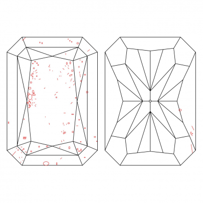 Prírodný farebný diamant s GIA certifikatom radiant fancy intense žltý 4.03 ct SI1 7830860217_Y6 2
