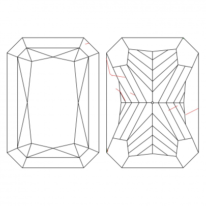 Prírodný farebný diamant s GIA certifikatom radiant fancy žltý 1.03 ct SI1 5851470035_Y5 2