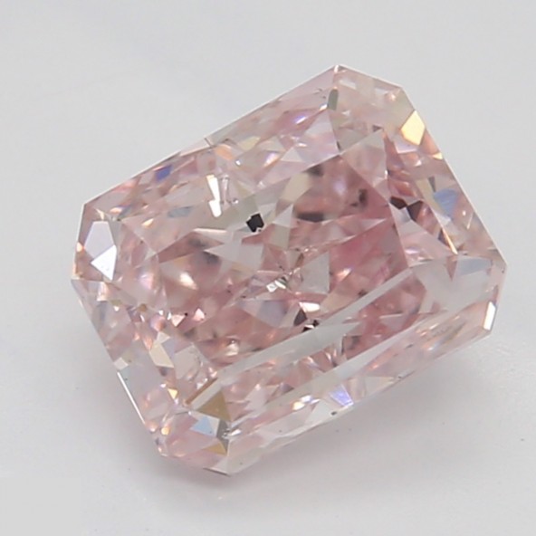 Prírodný farebný diamant s GIA certifikatom radiant fancy ružový 0.75 ct VS2 2828890012_R5