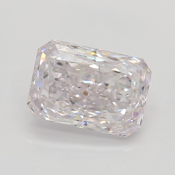 Prírodný farebný diamant s GIA certifikatom radiant very light veľmi svetloružový 0.66 ct VS2 8830230188_R2