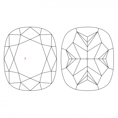 Prírodný farebný diamant s GIA certifikatom cushion fancy s nahnedlo žltou farbou 4.37 ct VS2 5841870005_Y5 2