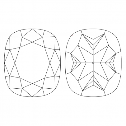 Prírodný farebný diamant s GIA certifikatom cushion fancy hnedo-zeleno žltý 4.24 ct SI2 4828040204_Y5 2