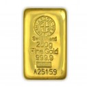 Investičná zlatá tehla 250 g liata Argor Heraeus
