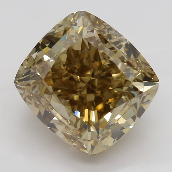 Prírodný farebný diamant s GIA certifikatom cushion fancy dark tmavo žltkasto hnedý 3.01 ct VS2 1841890020_T9