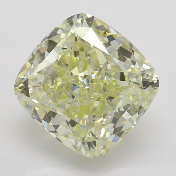 Prírodný farebný diamant s GIA certifikatom cushion fancy light žltý 3.52 ct SI2 4851640034_Y4
