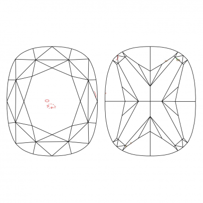 Prírodný farebný diamant s GIA certifikatom cushion fancy intense žltý 2.01 ct VS2 1825760910_Y6 2
