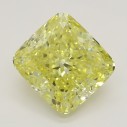 Farebný diamant cushion, fancy intense žltý, 2,05ct, GIA