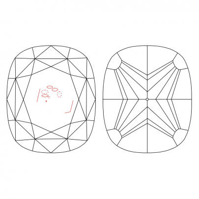 Prírodný farebný diamant s GIA certifikatom cushion fancy intense žltý 2.01 ct SI1 4851640004_Y6 2