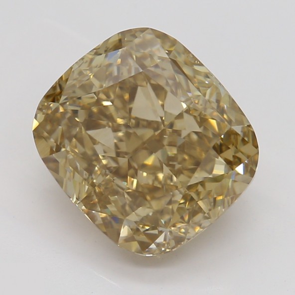 Prírodný farebný diamant s GIA certifikatom cushion fancy žltohnedý 2.51 ct SI1 9828800329_T5