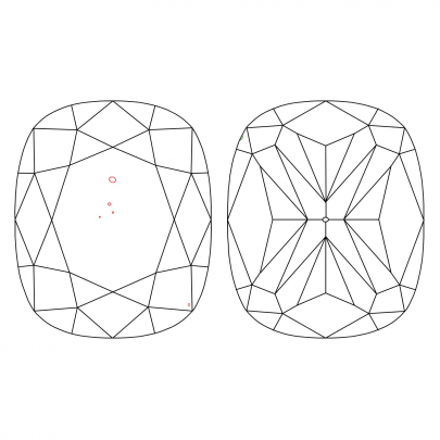 Prírodný farebný diamant s GIA certifikatom cushion fancy hnedožltý 2.05 ct SI1 5828800235_Y5 2