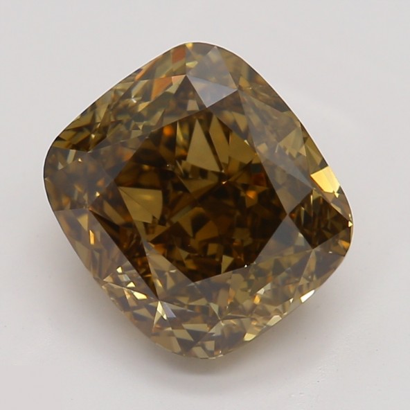 Prírodný farebný diamant s GIA certifikatom cushion fancy dark tmavo hnedý 2.02 ct SI1 2827080062_T9