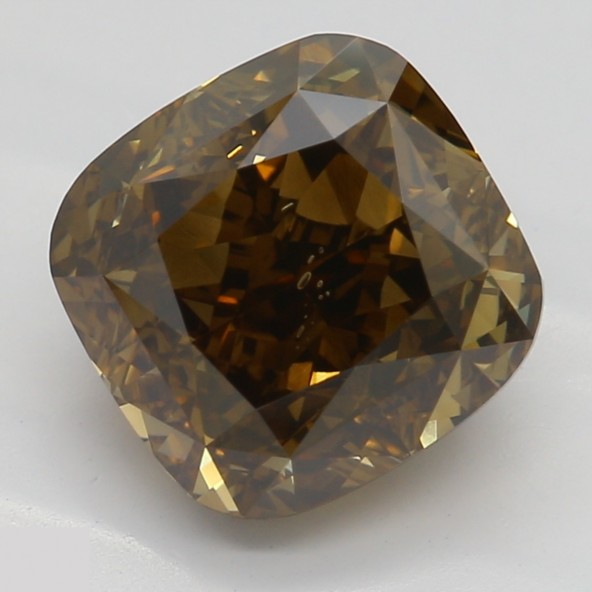 Prírodný farebný diamant s GIA certifikatom cushion fancy dark tmavo hnedý 2.28 ct SI1 7841740007_T9