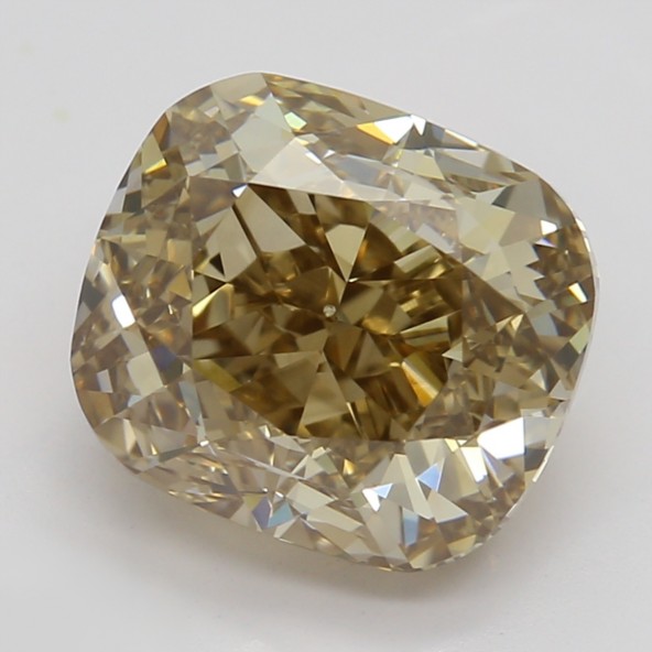Prírodný farebný diamant s GIA certifikatom cushion fancy dark tmavo hnedý 2.44 ct SI1 1841890021_T9