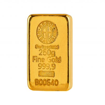 70010 Investičná zlatá tehla  250 g Argor Heraeus  (1) 2