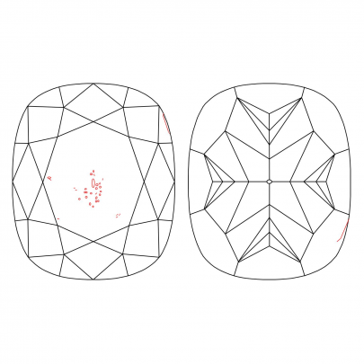 Prírodný farebný diamant s GIA certifikatom cushion fancy light žltý 2.04 ct SI2 6828110436_Y4 2