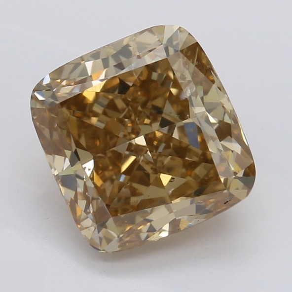 Prírodný farebný diamant s GIA certifikatom cushion fancy žltohnedý 2.10 ct SI2 8828440048_T5