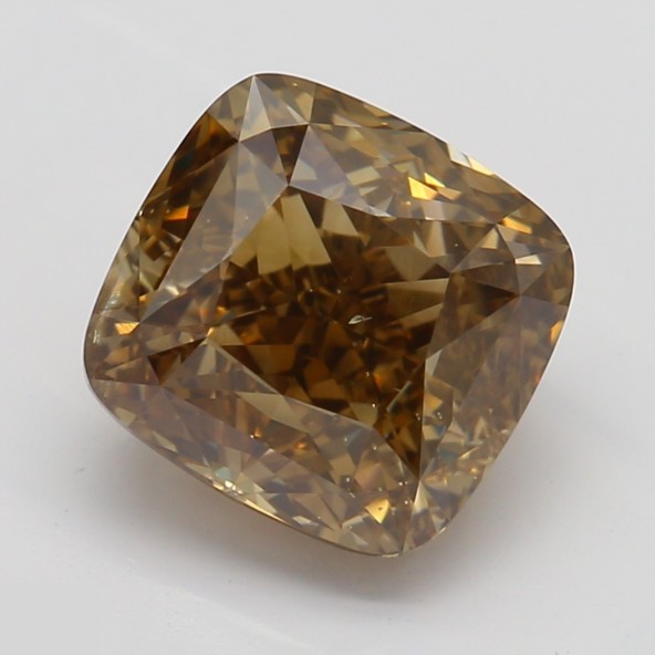 Prírodný farebný diamant s GIA certifikatom cushion fancy dark tmavo hnedý 2.04 ct SI2 6828440086_T9