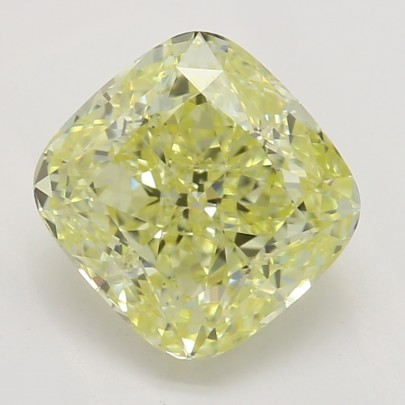 Prírodný farebný diamant s GIA certifikatom cushion fancy žltý 1.70 ct VS2 8830660508_Y5