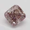 Farebný diamant cushion, fancy hnedoružový, 1,51ct, GIA