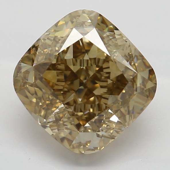Prírodný farebný diamant s GIA certifikatom cushion fancy dark tmavo žltkasto hnedý 1.51 ct VS2 1841740001_T9