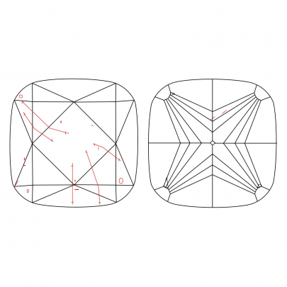 Prírodný farebný diamant s GIA certifikatom cushion fancy light žltý 1.65 ct SI1 9827930329_Y4 2