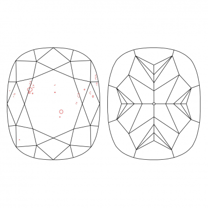 Prírodný farebný diamant s GIA certifikatom cushion fancy intense žltý 1.72 ct SI1 8829770168_Y6 2