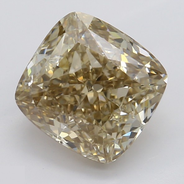 Prírodný farebný diamant s GIA certifikatom cushion fancy light hnedý 1.50 ct SI1 1828320251_T4