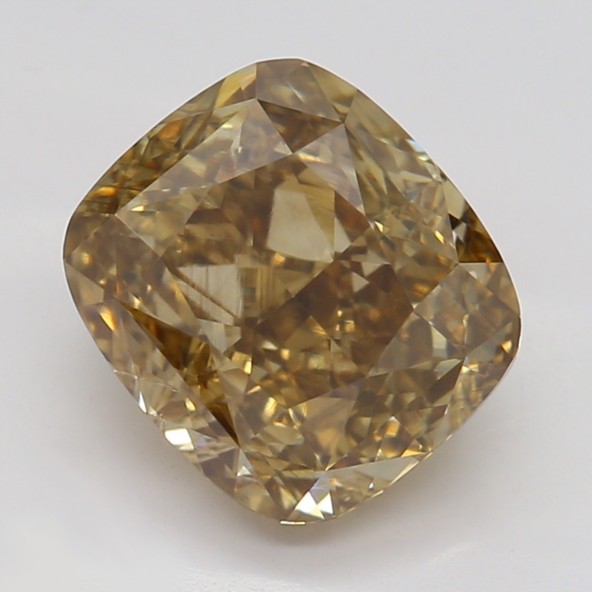 Prírodný farebný diamant s GIA certifikatom cushion fancy dark tmavo žltkasto hnedý 1.60 ct SI1 1828800321_T9