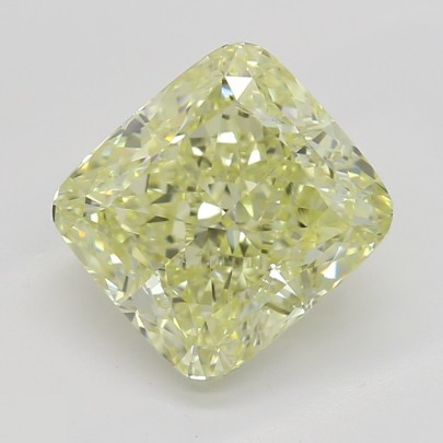 Prírodný farebný diamant s GIA certifikatom cushion fancy light žltý 1.52 ct SI2 2827940222_Y4