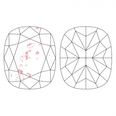 Prírodný farebný diamant s GIA certifikatom cushion fancy žltý 1.67 ct SI2 2827820002_Y5 2