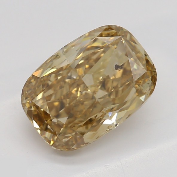 Prírodný farebný diamant s GIA certifikatom cushion fancy žltohnedý 1.53 ct SI2 3841740083_T5