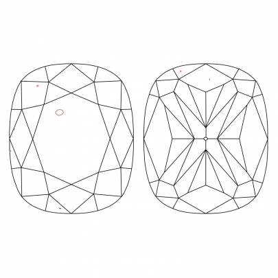 Prírodný farebný diamant s GIA certifikatom cushion fancy dark tmavo hnedo-žltý 1.57 ct SI2 2828800282_Y9 2