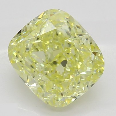 Prírodný farebný diamant s GIA certifikatom cushion fancy žltý 1.03 ct VS2 4830960674_Y5