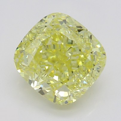 Prírodný farebný diamant s GIA certifikatom cushion fancy intense žltý 1.01 ct SI1 6828920636_Y6