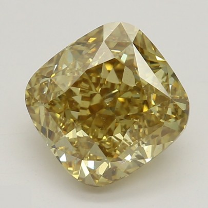 Prírodný farebný diamant s GIA certifikatom cushion fancy hnedožltý 1.15 ct SI1 9825150109_Y5