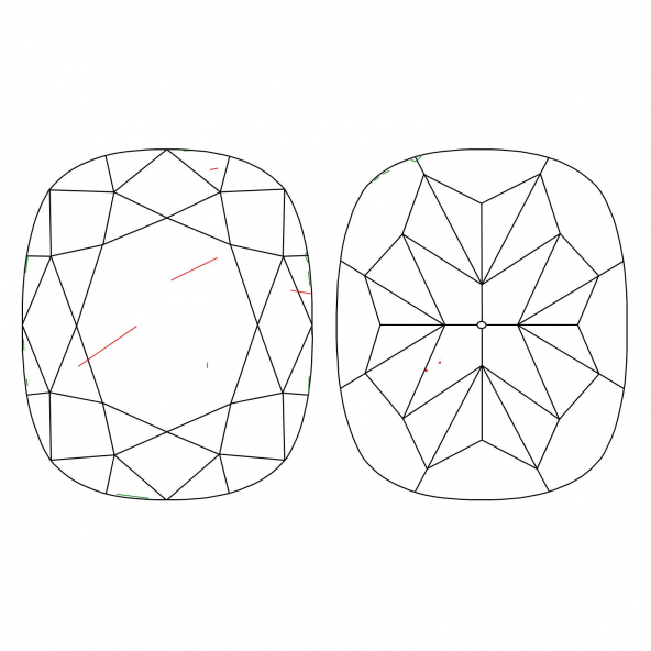 Inkluzie a cistota v prirodnom farebnom diamante cushion fancy žltý 1.04 ct SI2 6851560006_Y5 Inkluzie a cistota v prirodnom farebnom diamante cushion fancy žltý 1.04 ct SI2 6851560006_Y5